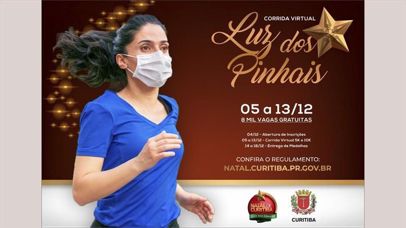 Curitiba terá corrida pública de rua inédita e virtual