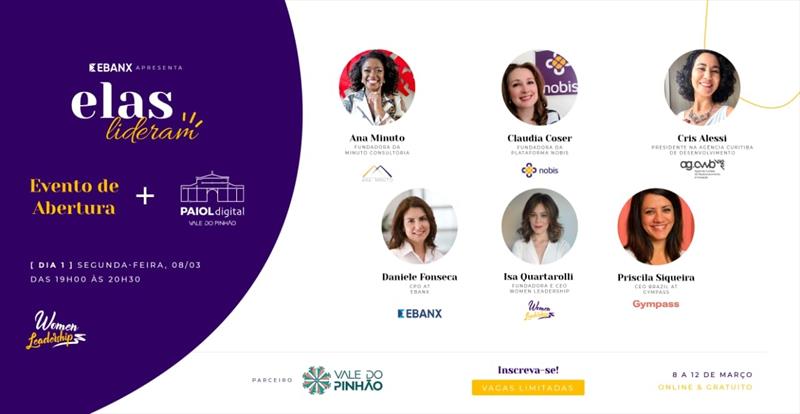 Dia Internacional da Mulher terá Paiol Digital especial e semana de palestras