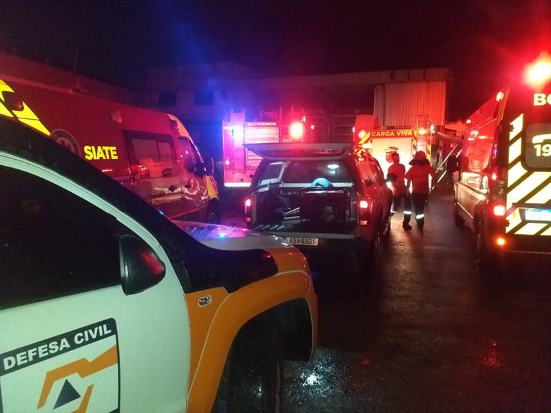 Defesa municipal presta apoio em acidente com vítima