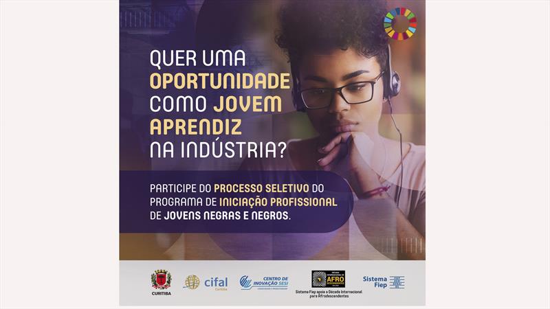 Jovens negros e negras terão curso de iniciação profissional na indústria