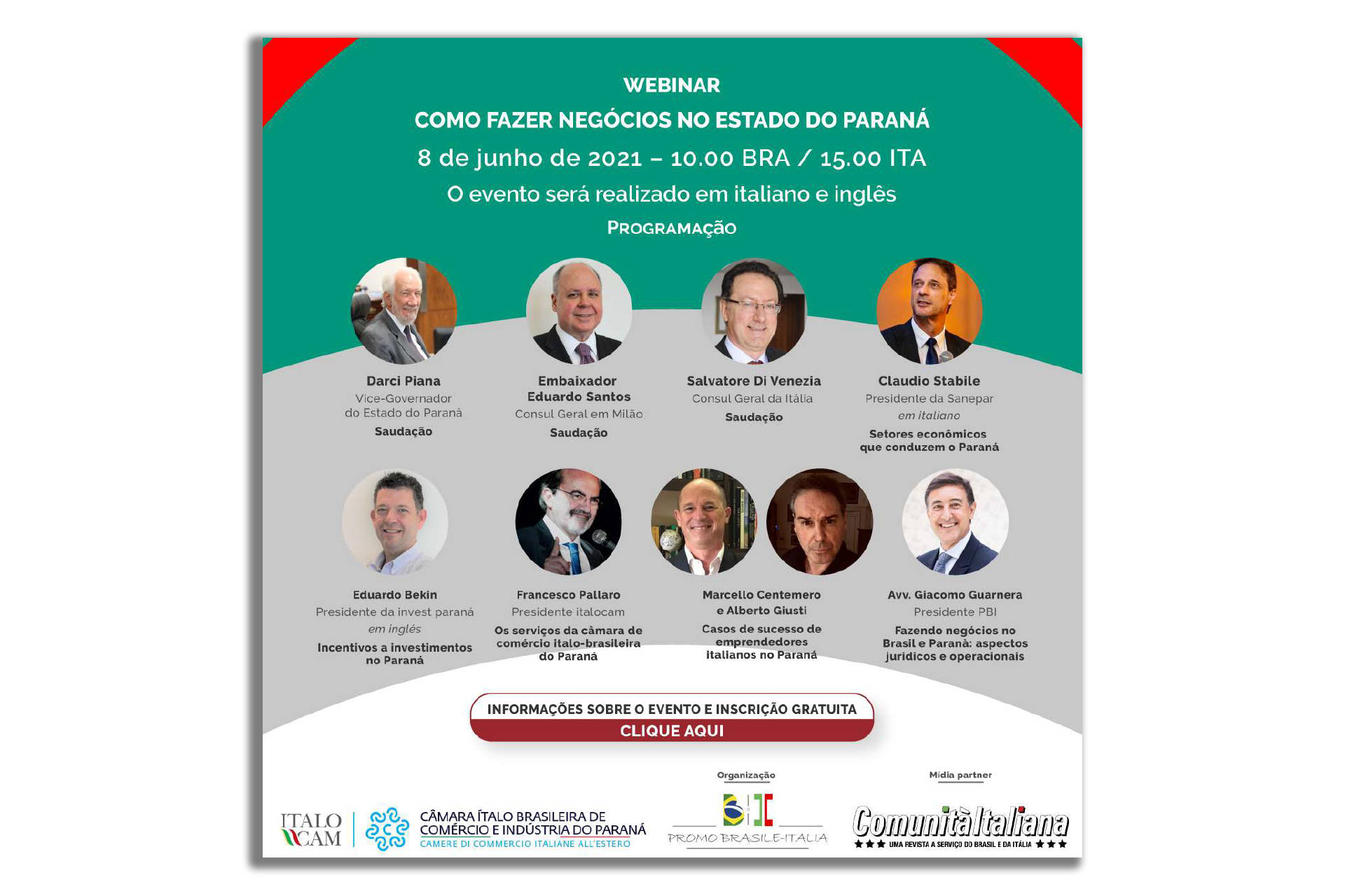 Evento online apresenta oportunidades de negócios e parcerias no Paraná