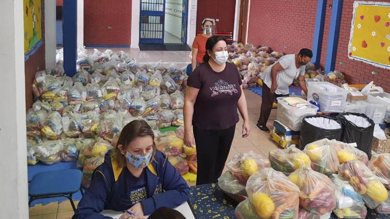 Kits de alimentação serão entregues pela Prefeitura na próxima semana
