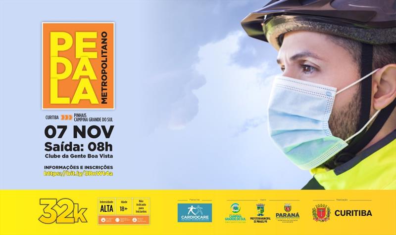 Pedala Metropolitano vai desbravar as rotas de Campina Grande do Sul