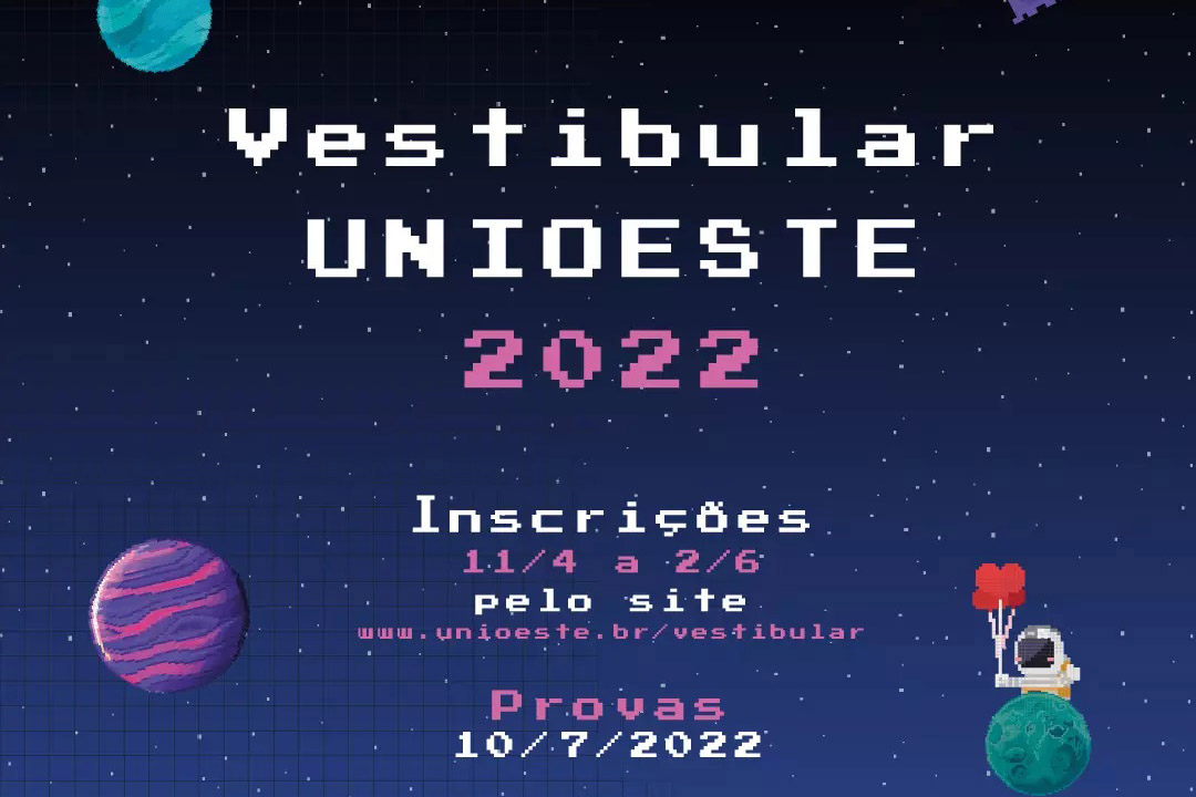 Inscrições para o vestibular da Unioeste acabam na próxima quinta-feira