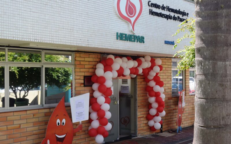 Com o Carnaval chegando, Hemepar reforça importância da doação de sangue