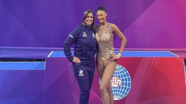 Em conquista inédita, ginasta de Curitiba garante bronze na Copa do Mundo de Ginástica
