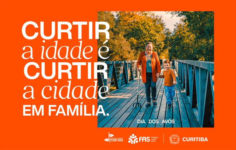 Campanha em Curitiba busca a valorização da pessoa idosa