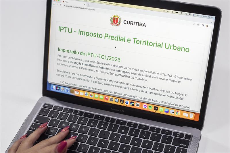 Sexta parcela do IPTU de Curitiba vence dia 20; veja como gerar a guia de pagamento