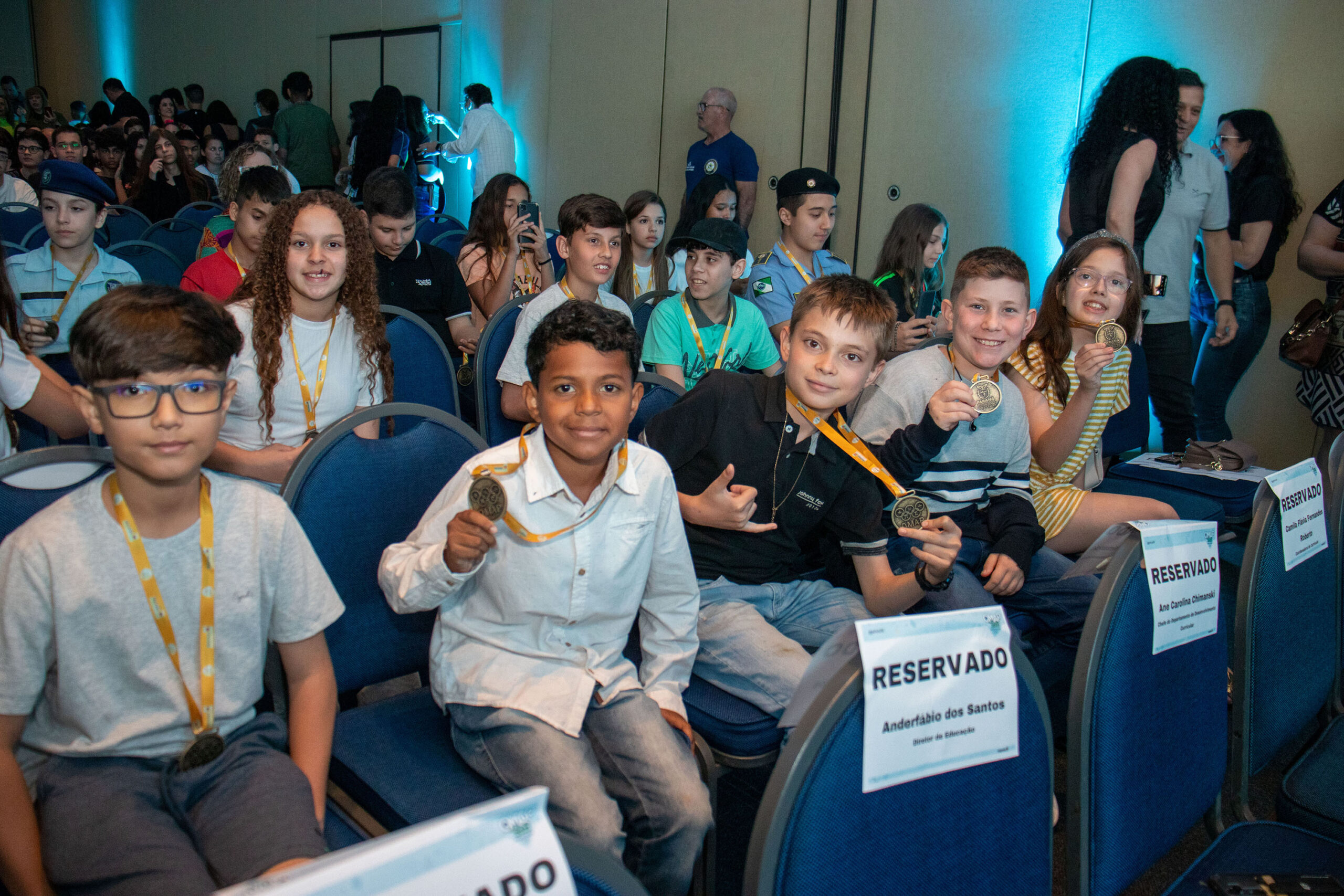Educação premia 123 vencedores da Olimpíada de Matemática da rede estadual