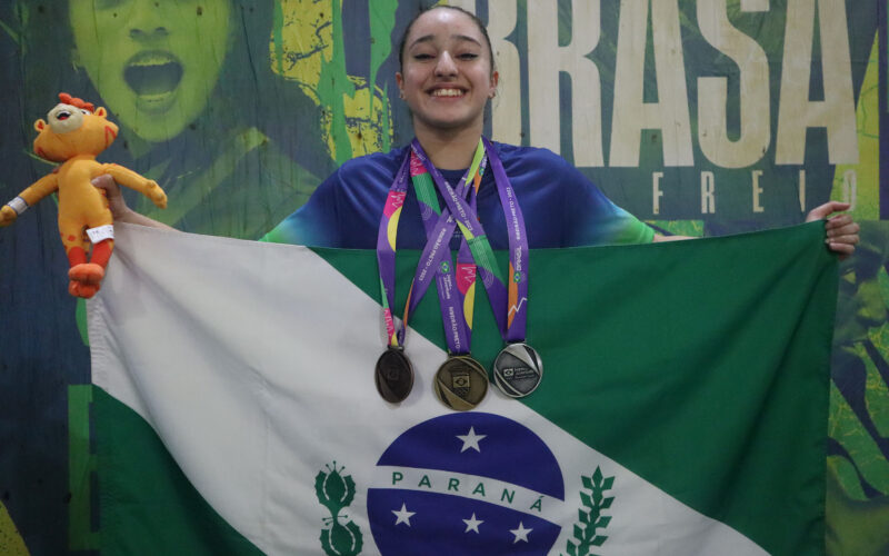 Com 42 medalhas, Paraná ocupa terceira posição nos Jogos da Juventude 2023