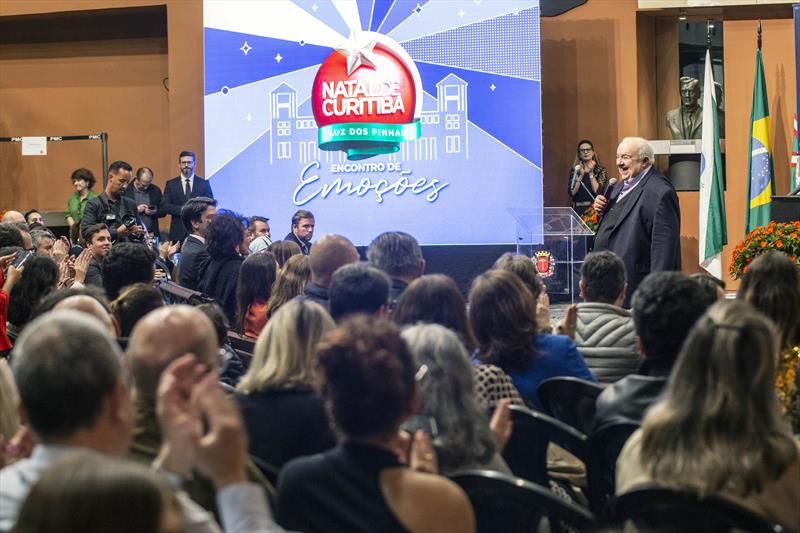 Prefeito de Curitiba lança a maior programação de fim de ano do Brasil; expectativa é atrair 1 milhão de pessoas