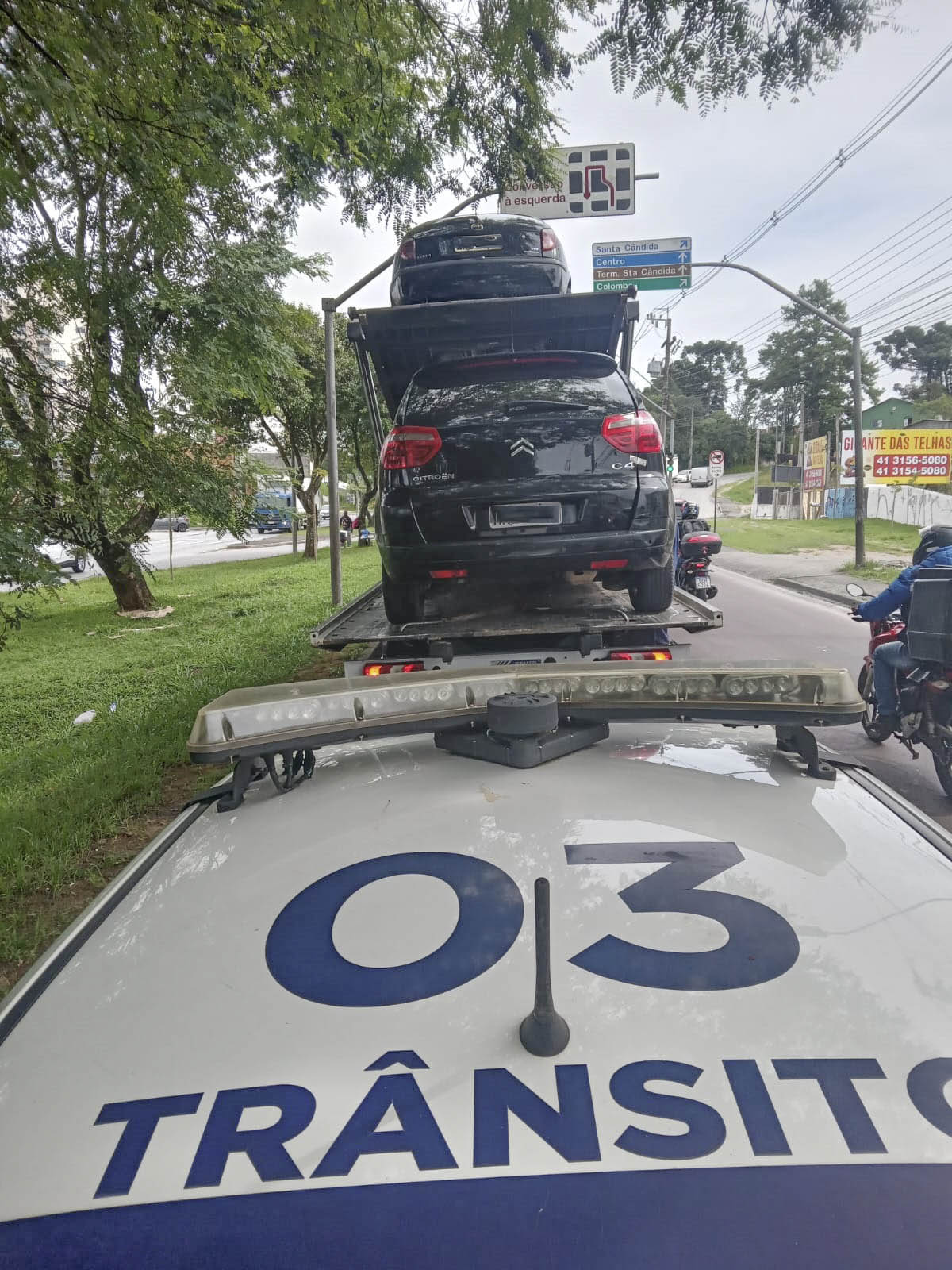 Guarda Municipal de Curitiba apreende veículo com mais de R$ 435 mil em multas