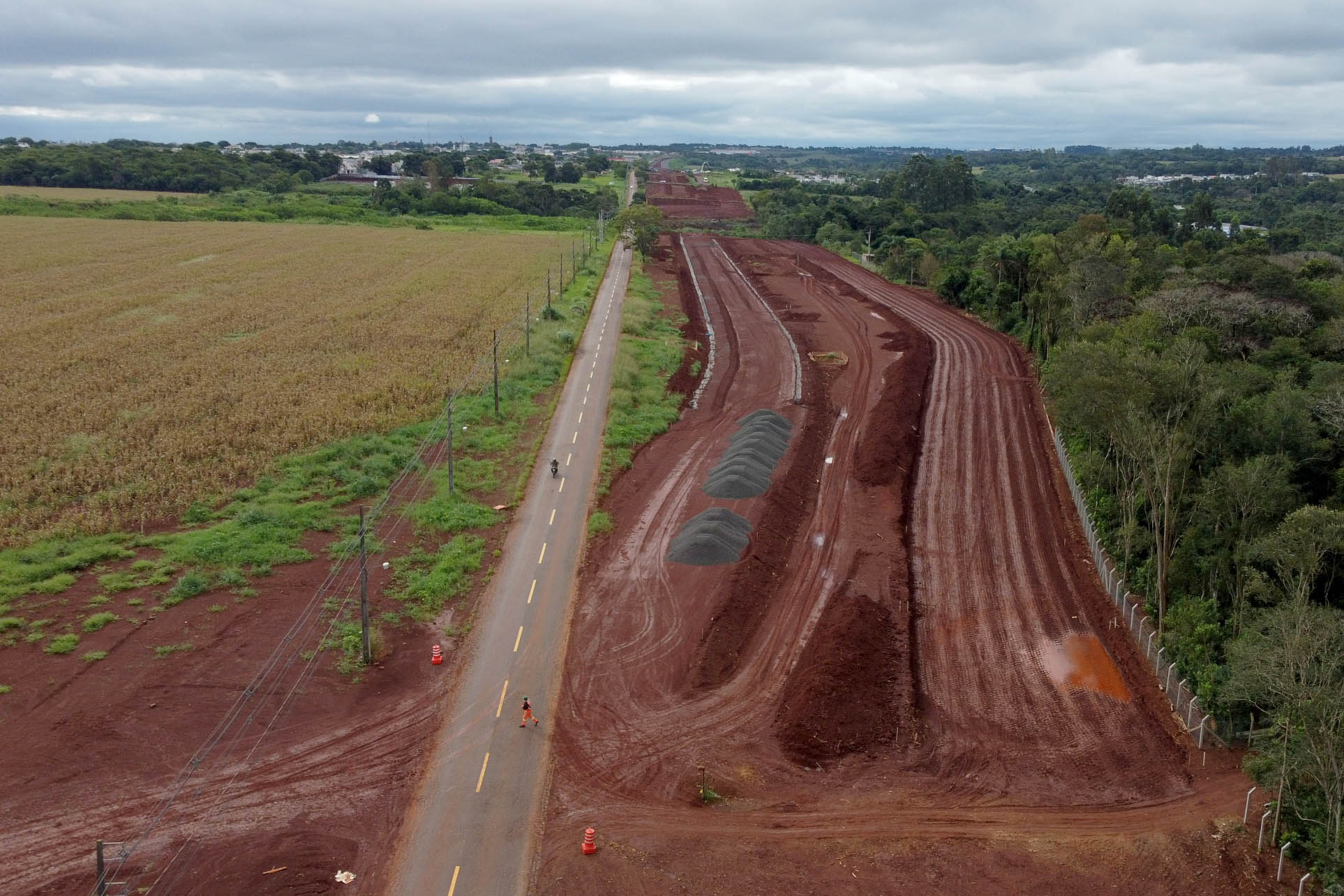 Obra da Perimetral Leste de Foz do Iguaçu vai interditar avenida a partir de quarta-feira