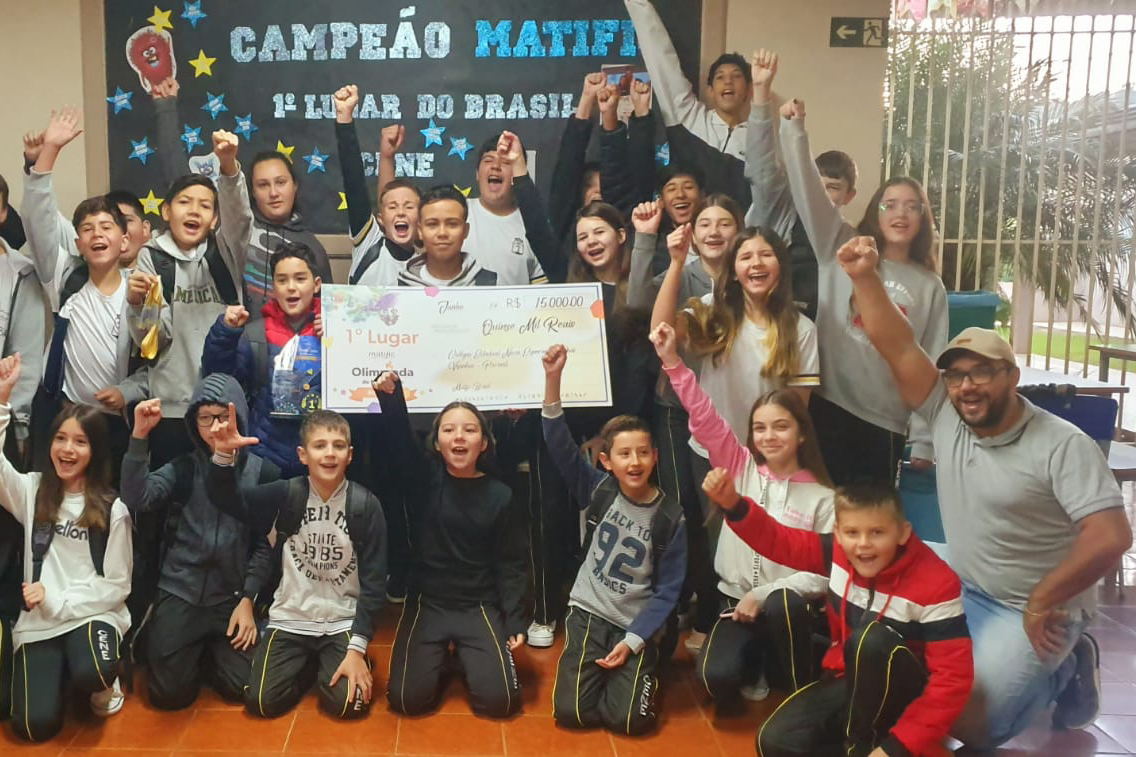 Colégio de Nova Esperança do Sudoeste é 1º lugar na olimpíada nacional de matemática