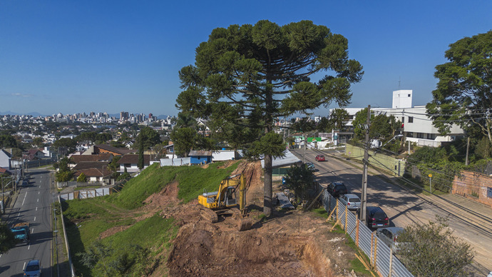 Prefeitura de Curitiba começa as obras da Praça Barcelona, no bairro Vista Alegre