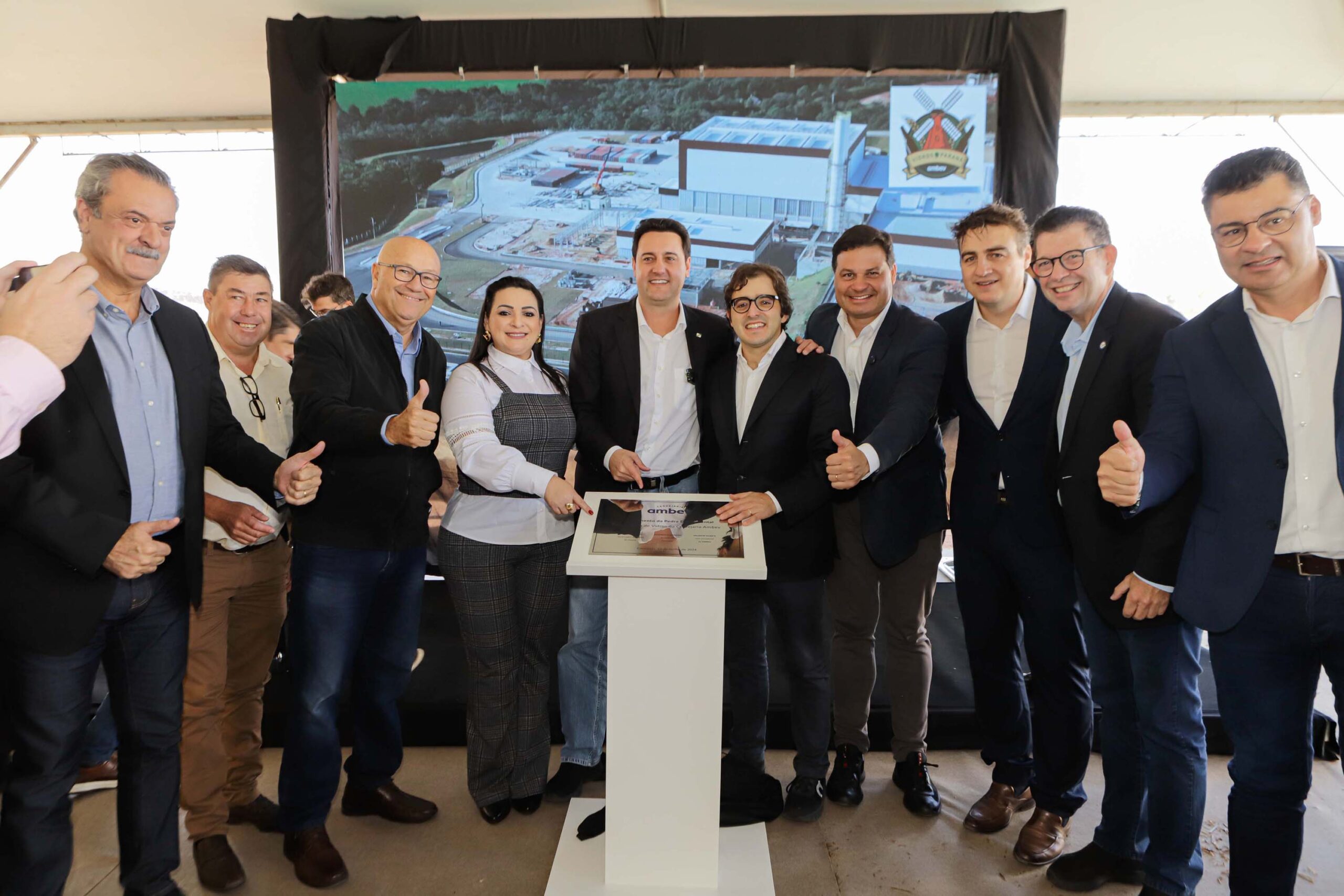 R$ 870 milhões de investimentos: fábrica da Ambev em Carambeí está 80% pronta