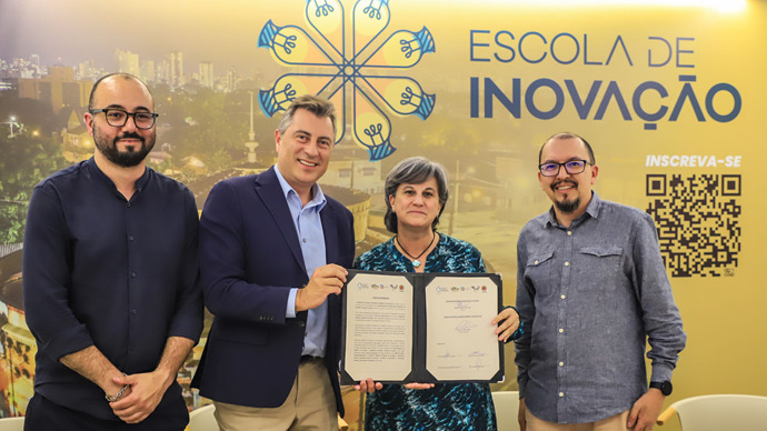 Vale do Pinhão e UTFPR vão ofertar especialização em IA a colaboradores das empresas do Tecnoparque em Curitiba