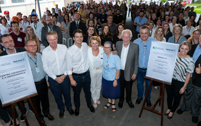 Hospital do Trabalhador de Curitiba ganha novo centro cirúrgico e enfermaria