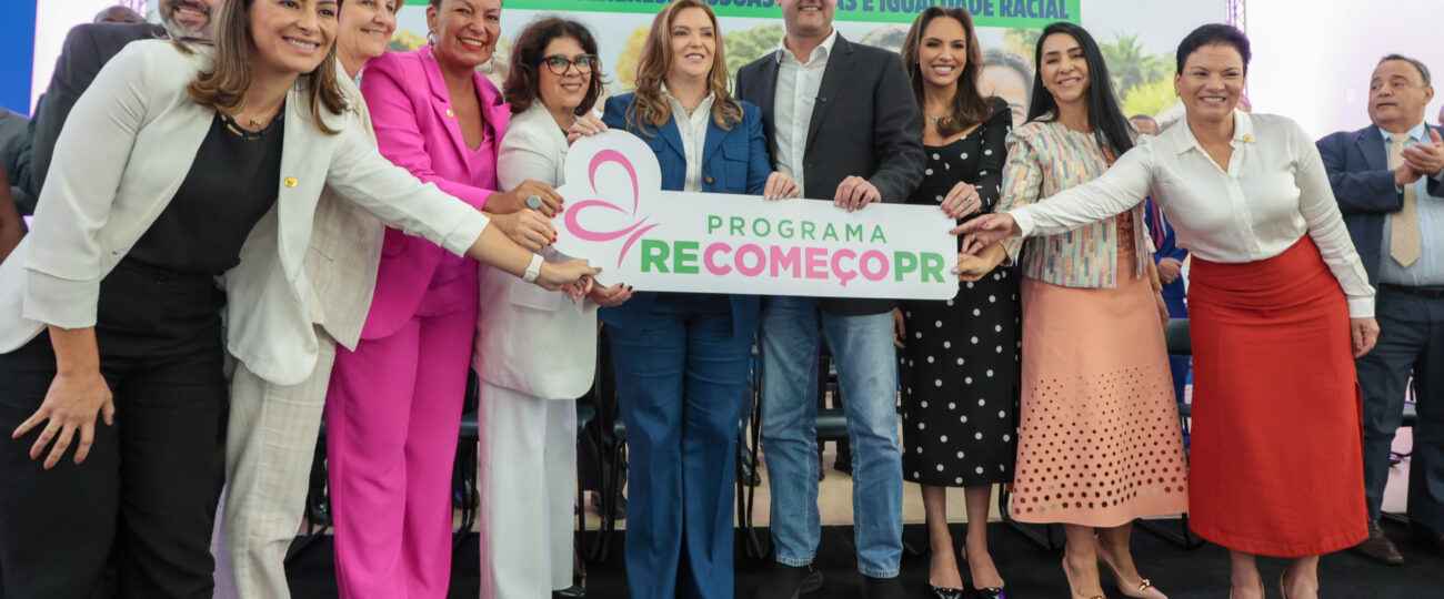 Ratinho Junior sanciona programa Recomeço e mulheres vítimas de violência receberão auxílio do Estado