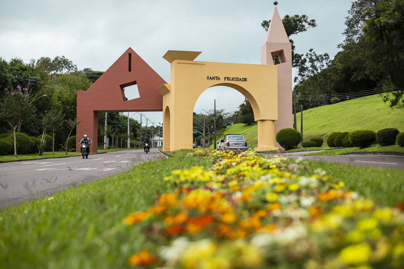 Depois da manutenção, Portal de Santa Felicidade tem detalhes destacados