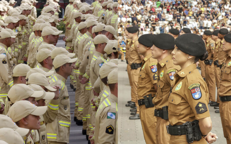 Inscrições para concursos da PM e Corpo de Bombeiros do Paraná estão abertas
