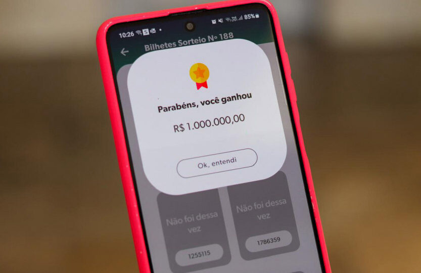 Morador de São José Pinhais ganha sorteio de R$ 1 milhão no Nota Paraná