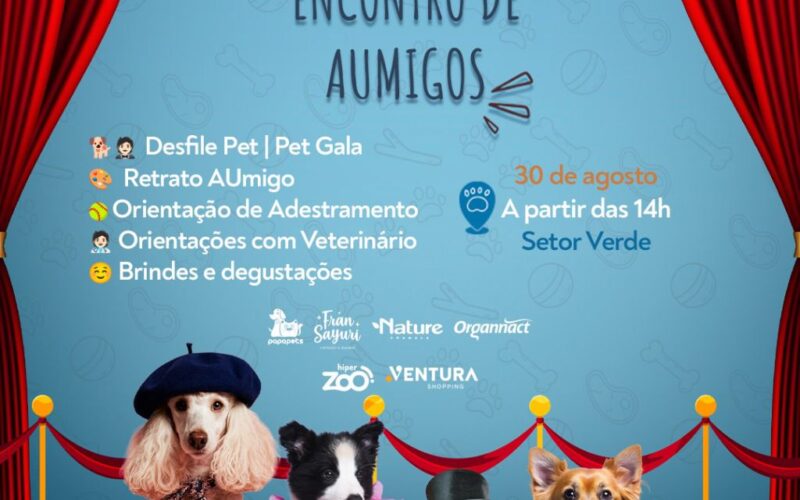 Ventura Shopping comemora Dia do Cachorro com Encontro de AUmigos