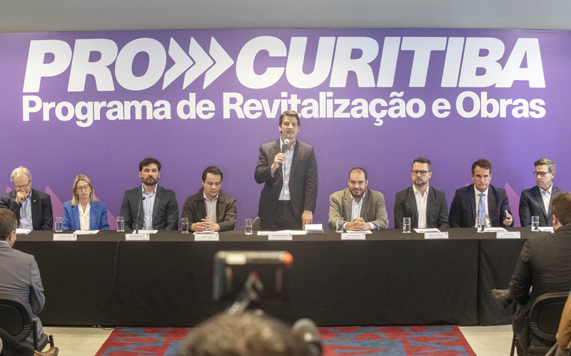PRO Curitiba: Eduardo Pimentel lança o maior programa de investimentos e obras da história da cidade