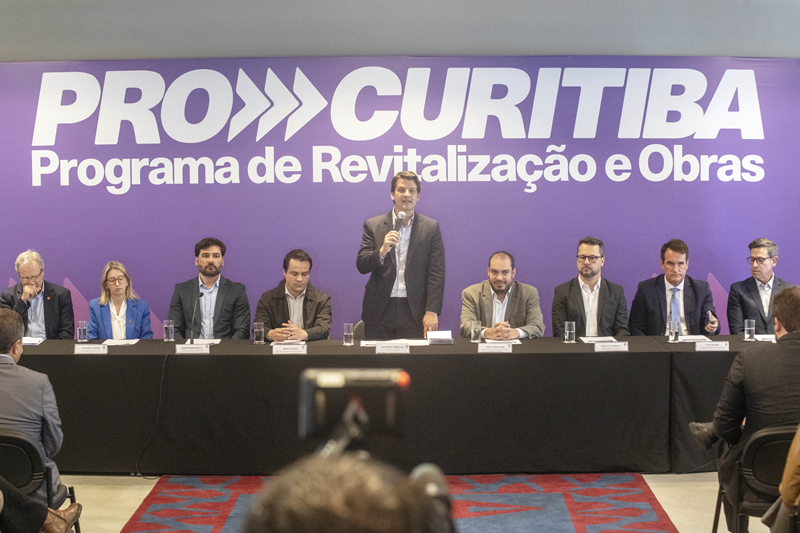 PRO Curitiba: Eduardo Pimentel lança o maior programa de investimentos e obras da história da cidade