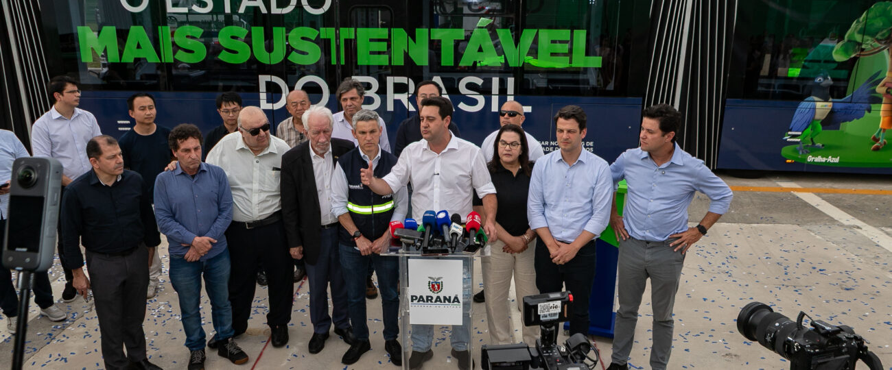 BUD traz inovação e será alternativa sustentável ao transporte coletivo, diz Ratinho Junior