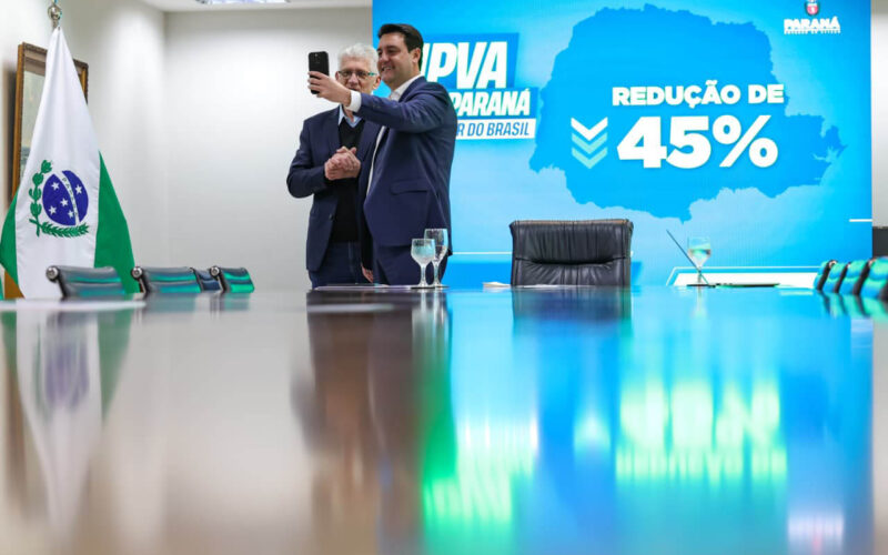Governo envia à Assembleia projeto de lei para tornar IPVA do Paraná o mais barato do Brasil
