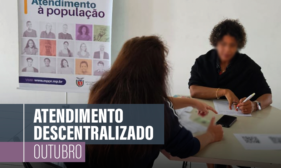 Confira as datas dos atendimentos de outubro em Curitiba