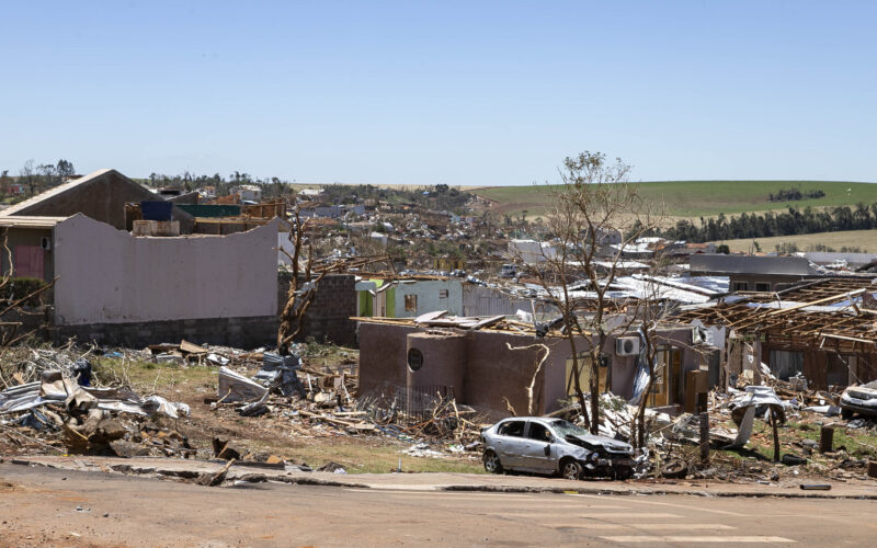Doações para Rio Bonito do Iguaçu podem ser feitas direto para o Fundo Estadual para Calamidade Pública