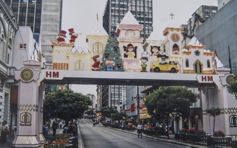 Imagens do Arquivo Público mostram o Natal de Curitiba ao longo da história