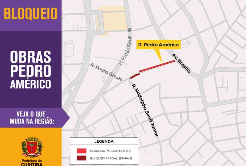 No Novo Mundo, Rua Pedro Américo começa a receber serviço de drenagem