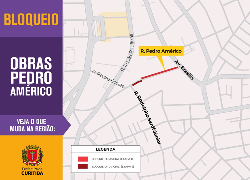 No Novo Mundo, Rua Pedro Américo começa a receber serviço de drenagem