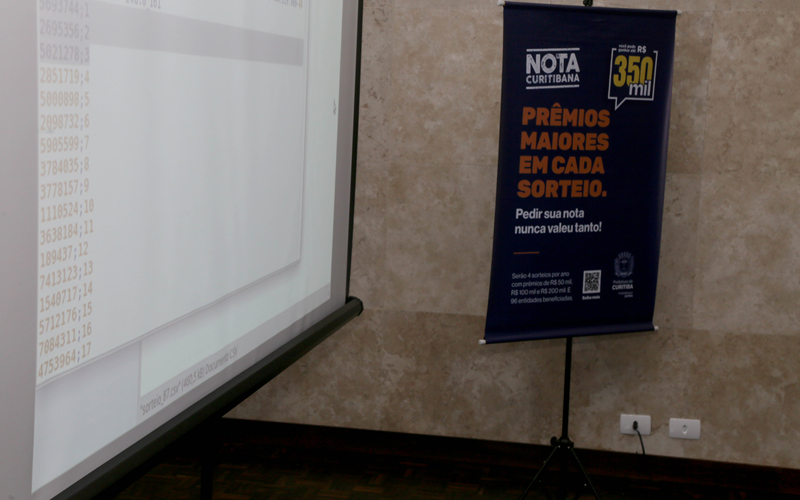 Nota Curitibana estreia novo formato e sorteia prêmios de R$ 200 mil, R$ 100 mil e R$ 50 mil